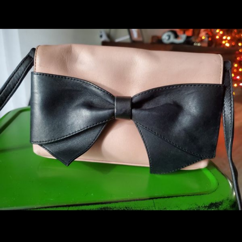 Pink & Black Kate Spade Handbag